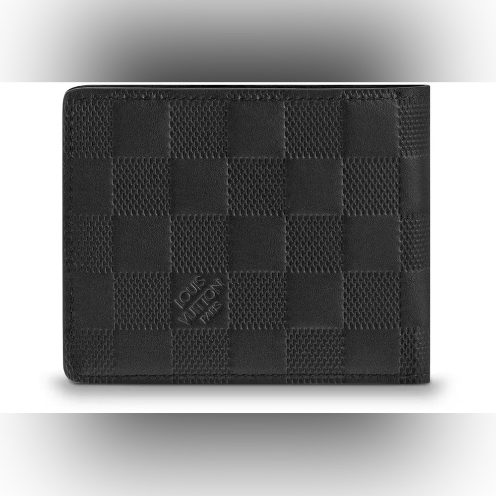 Louis Vuitton Slender Wallet Damier Infini Black